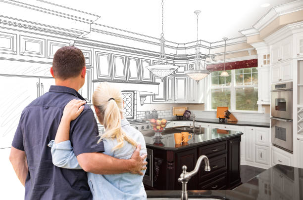 Professional Cabinet Installation technician working in Bethesda, MD